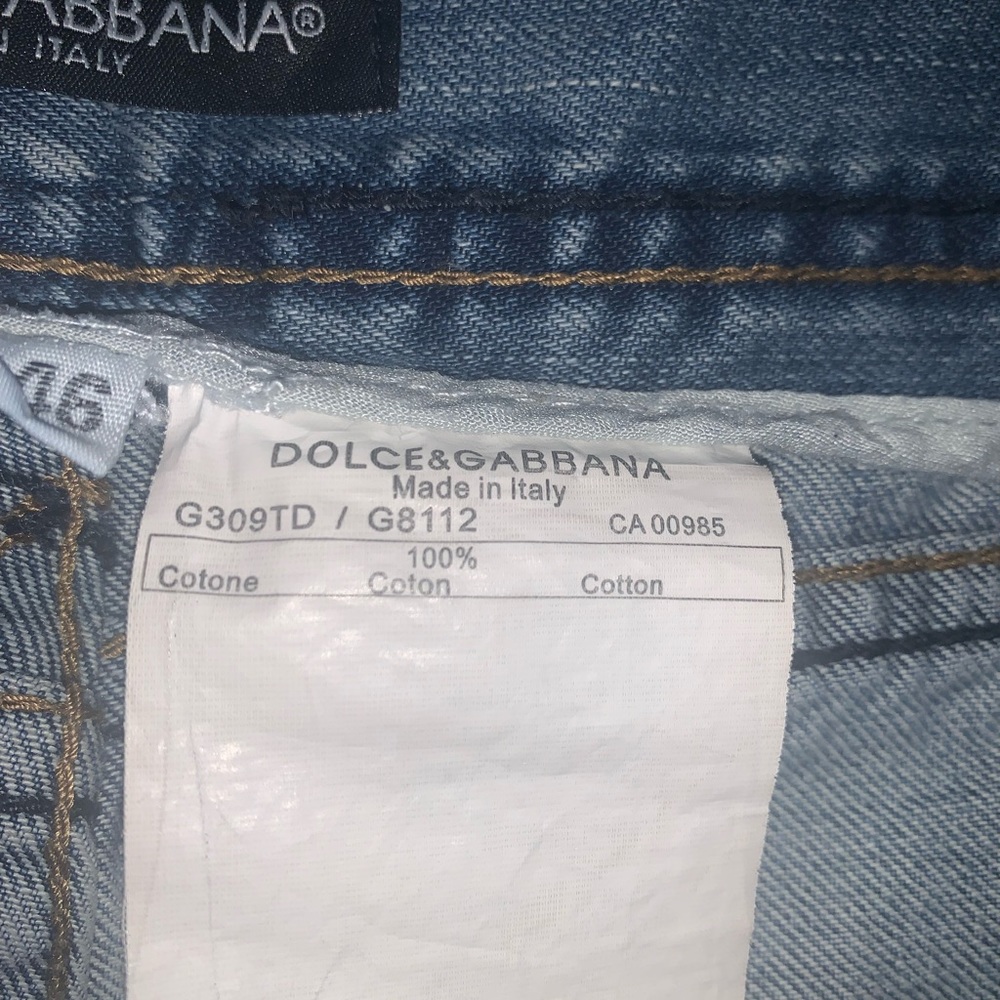 Dolce & Gabbana Denim Jeans View 6